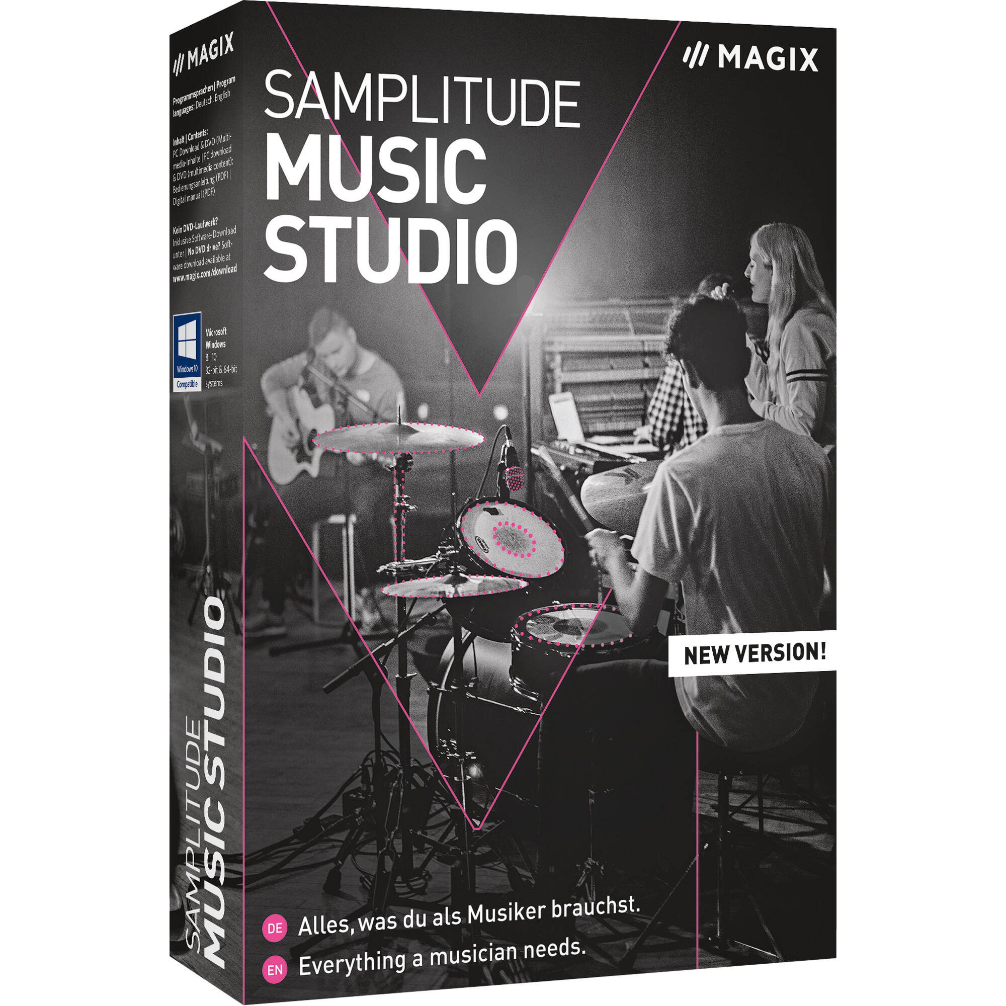 MAGIX Samplitude Music Studio 2023 28.0.0.12 Crack + Serial Key