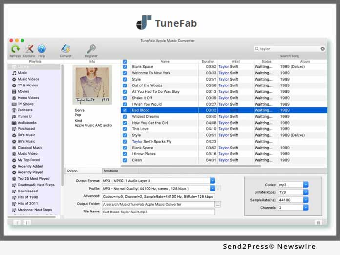 TuneFab Apple Music Converter 2.24.0 Crack With License Key 2022 Free